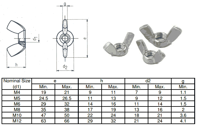steel-wing-nuts-dimensions