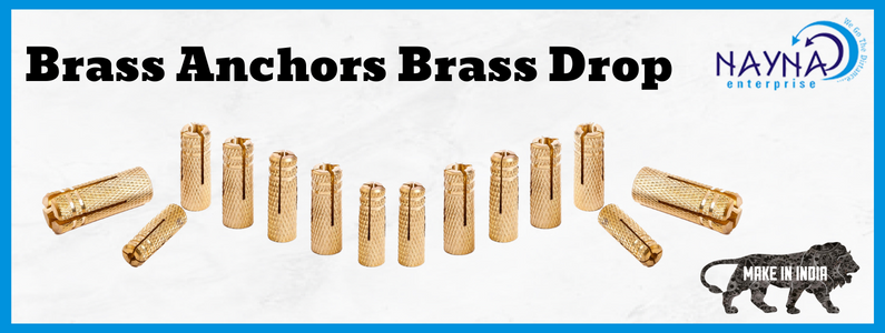 Brass anchors Brass Drop