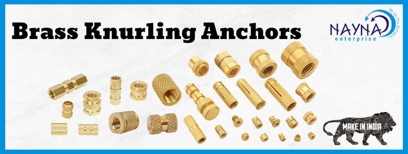 Brass Knurling Anchors