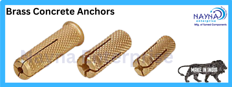 Brass Concrete Anchors