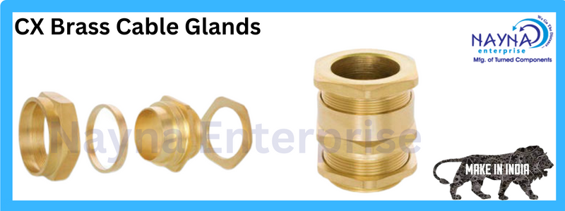 CX Brass cable glands